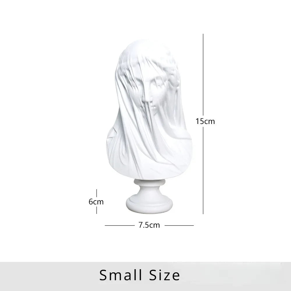 Modèle Architectural Temple Grec Antique Ornement Décoratif Maison Salon Bureau Résine Sculpture - AgorAstrA