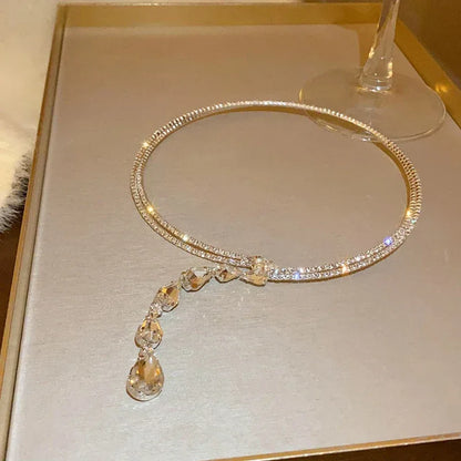 Collier Pendentif Fin Femme - Cœur Zircon Perles Argent Croix Vague - AgorAstrA