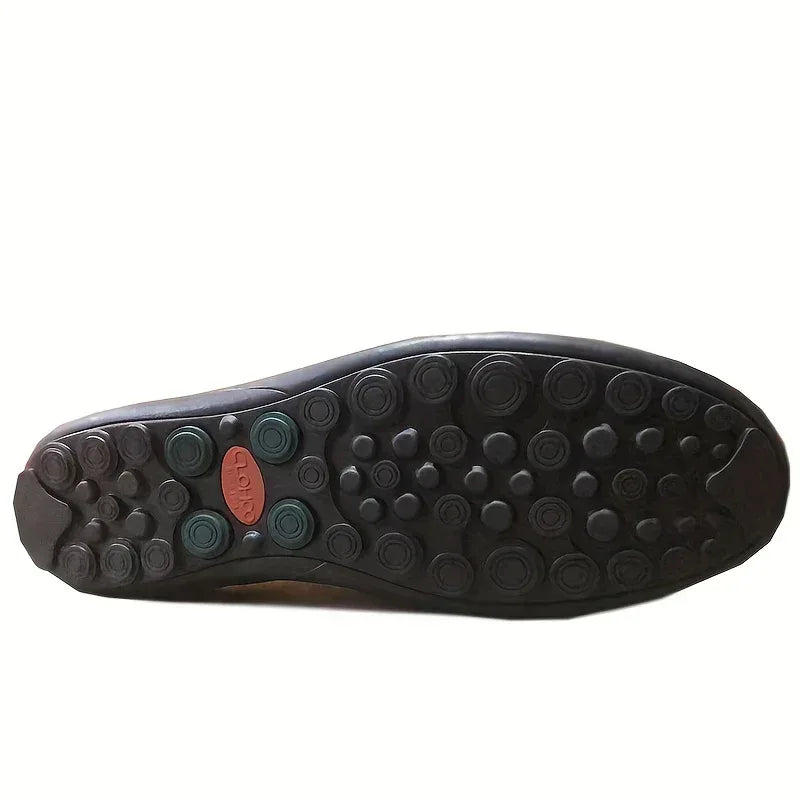 Chaussures homme business casual confortables et respirantes avec coutures apparentes - AgorAstrA