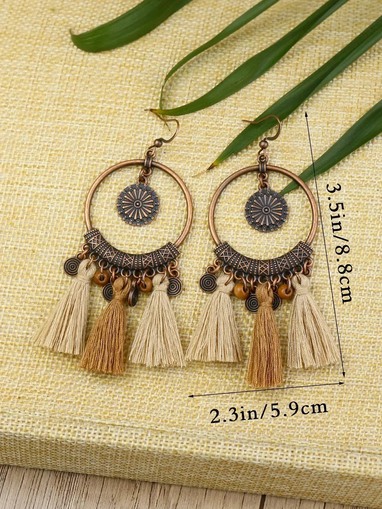 Boucles d'Oreilles Femme à Pois Vintage - Bijou Rétro Élégant - AgorAstrA