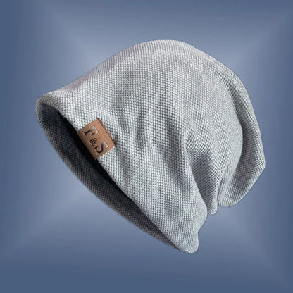 Bonnet Unisexe Noir Léger avec Cordon de Serrage - AgorAstrA