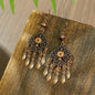 Boucles d'Oreilles Femme à Pois Vintage - Bijou Rétro Élégant - AgorAstrA