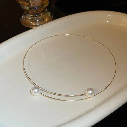 Collier Pendentif Fin Femme - Cœur Zircon Perles Argent Croix Vague - AgorAstrA