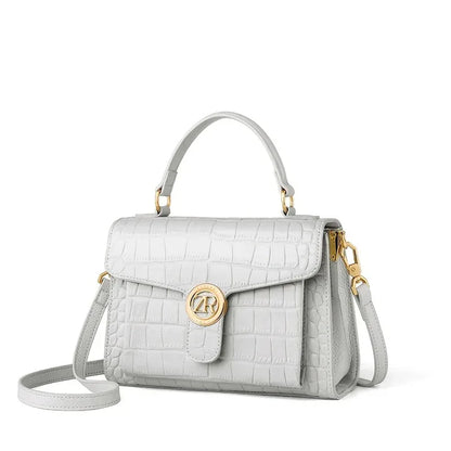 Sac à Main Femme Haut de Gamme Motif Crocodile - Luxe Élégant - AgorAstrA
