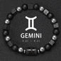Bracelet Zodiaque Pierre Naturelle - 12 Signes Astrologiques Unisexe - AgorAstrA