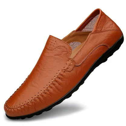 Chaussures homme business casual confortables et respirantes avec coutures apparentes - AgorAstrA
