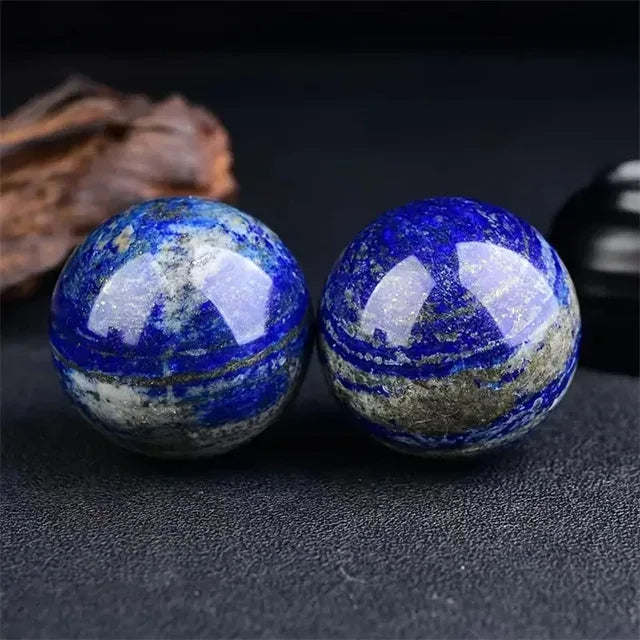 Sphère Lapis Lazuli Naturelle 4-7cm - Boule Cristal Haute Qualité - Décoration - AgorAstrA