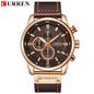 Montre Homme CURREN Fashion Date Quartz - Chronographe Luxe Sport - AgorAstrA