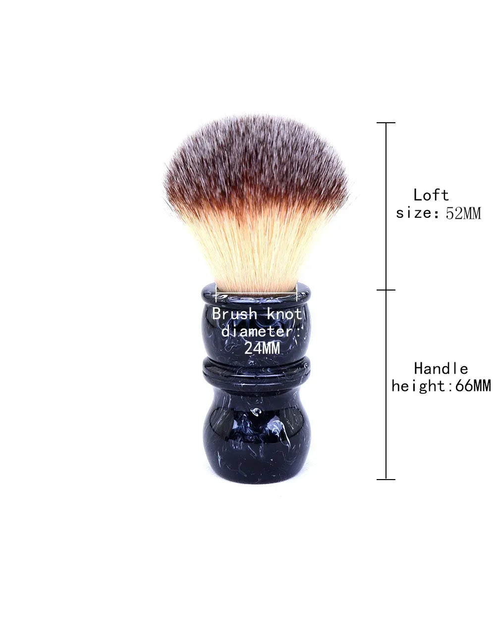 Pinceau Rasage Homme Yaqi Shayish 24mm - Blaireau Barbe Premium - AgorAstrA