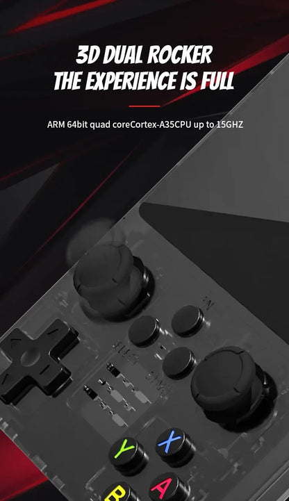 Console Portable Rétro Arkos R35S/R36S - Écran 3.5" 64GB/128GB Jeux Vidéo - AgorAstrA