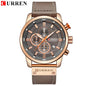 Montre Homme CURREN Fashion Date Quartz - Chronographe Luxe Sport - AgorAstrA