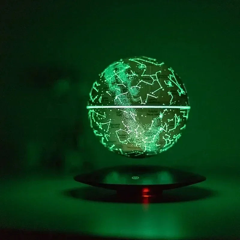 Veilleuse étoilée galaxie LED magnétique flottante 14 cm, 7 couleurs RGB, nouveauté 2022, cadeau d'anniversaire - AgorAstrA