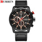 Montre Homme CURREN Fashion Date Quartz - Chronographe Luxe Sport - AgorAstrA