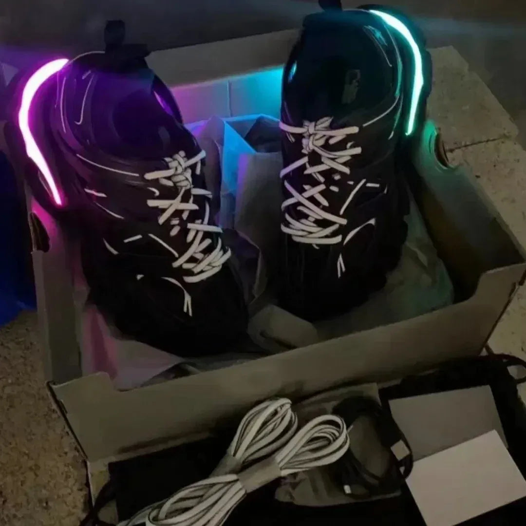 Baskets Track 3.0 LED Femme - Sneakers Lumineuses Tendance - AgorAstrA