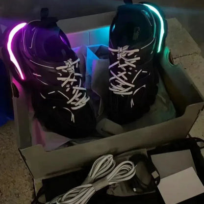 Baskets Track 3.0 LED Femme - Sneakers Lumineuses Tendance - AgorAstrA