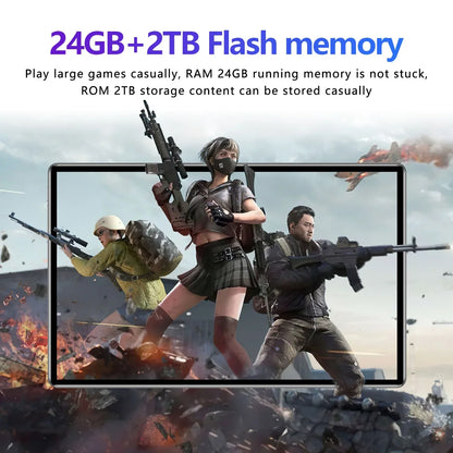 Tablette Android 15 S26Ultra 11 Pouces 24Go RAM 2To - Double SIM 4G/5G - AgorAstrA