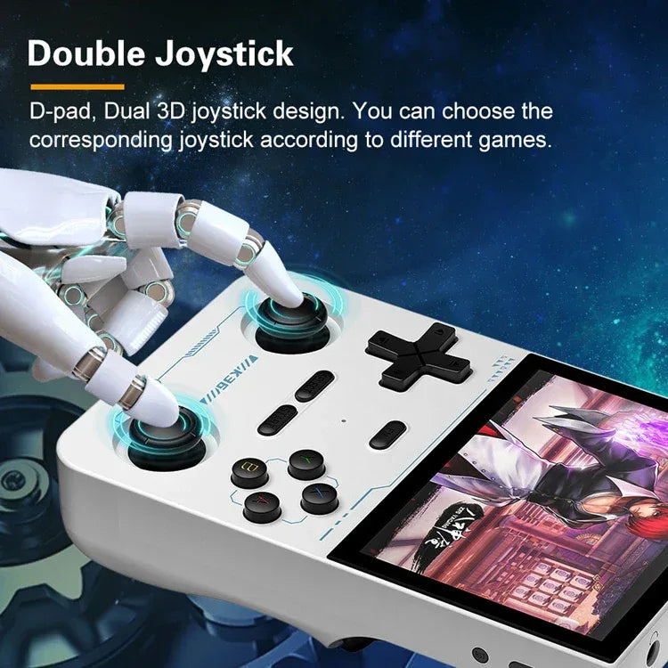 Console Portable Rétro K36 Écran IPS 3.5" Linux 64Go 16000 Jeux R36S - AgorAstrA