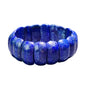 Bracelet Perles Lapis Lazuli Bleu - Design Personnalisé Kyanite - Bijou Mode Cadeau - AgorAstrA