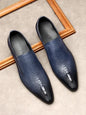 Chaussures habillées pour homme en cuir de vachette véritable, style élégant et authentique, tendance 2026, idéales pour les mariages et les fêtes. - AgorAstrA