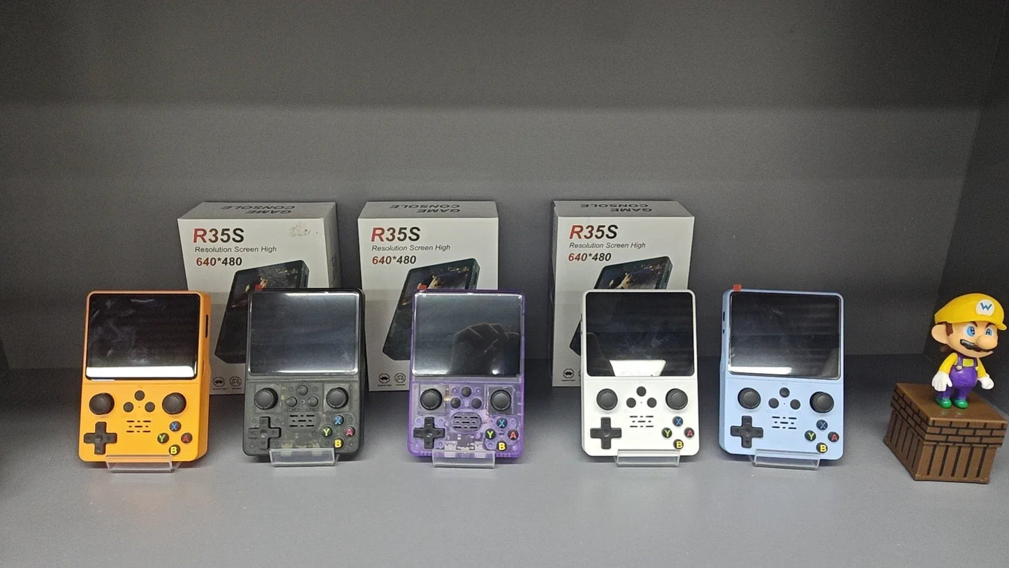 Console Portable Rétro Arkos R35S/R36S - Écran 3.5" 64GB/128GB Jeux Vidéo - AgorAstrA