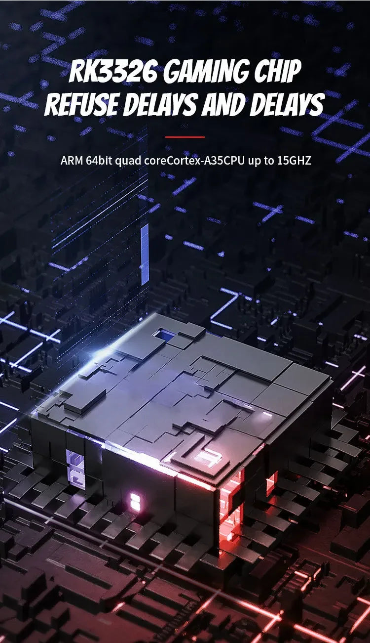 Console Portable Rétro Arkos R35S/R36S - Écran 3.5" 64GB/128GB Jeux Vidéo - AgorAstrA