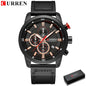 Montre Homme CURREN Fashion Date Quartz - Chronographe Luxe Sport - AgorAstrA