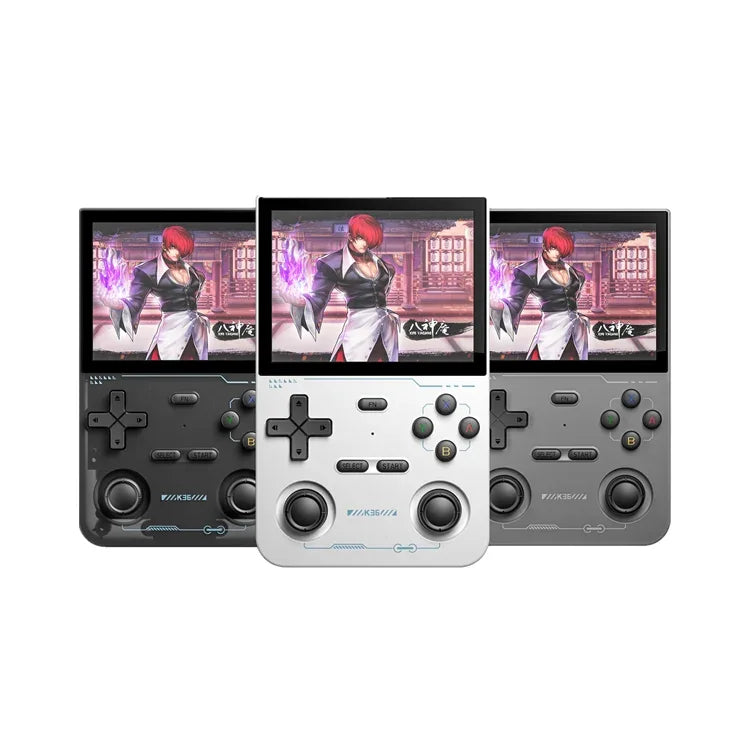 Console Portable Rétro K36 Écran IPS 3.5" Linux 64Go 16000 Jeux R36S - AgorAstrA