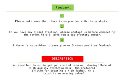 Pinceau Rasage Homme Yaqi Shayish 24mm - Blaireau Barbe Premium - AgorAstrA