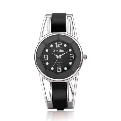 Montre-bracelet Xinhua pour femme, marque de luxe, cadran en acier inoxydable, à quartz. - AgorAstrA