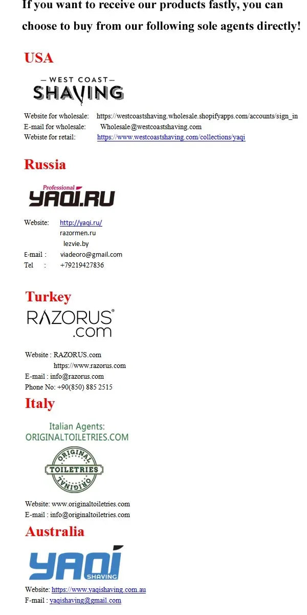 Pinceau Rasage Homme Yaqi Shayish 24mm - Blaireau Barbe Premium - AgorAstrA