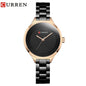 Montre Femme CURREN Acier Inoxydable Quartz Élégante - AgorAstrA