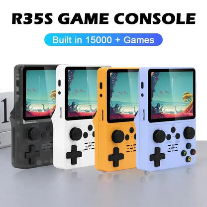 Console Portable Rétro Arkos R35S/R36S - Écran 3.5" 64GB/128GB Jeux Vidéo - AgorAstrA