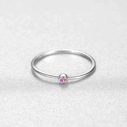 Bague Femme Pierres Précieuses Rubis Émeraude Rose - AgorAstrA