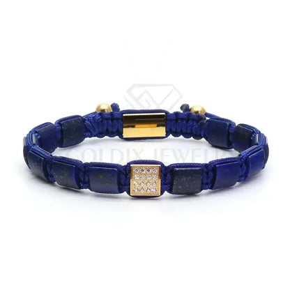 Bracelet Perles Agate 8mm Goldix - Œil de Tigre Lapis Malachite Onyx - Homme Cadeau - AgorAstrA