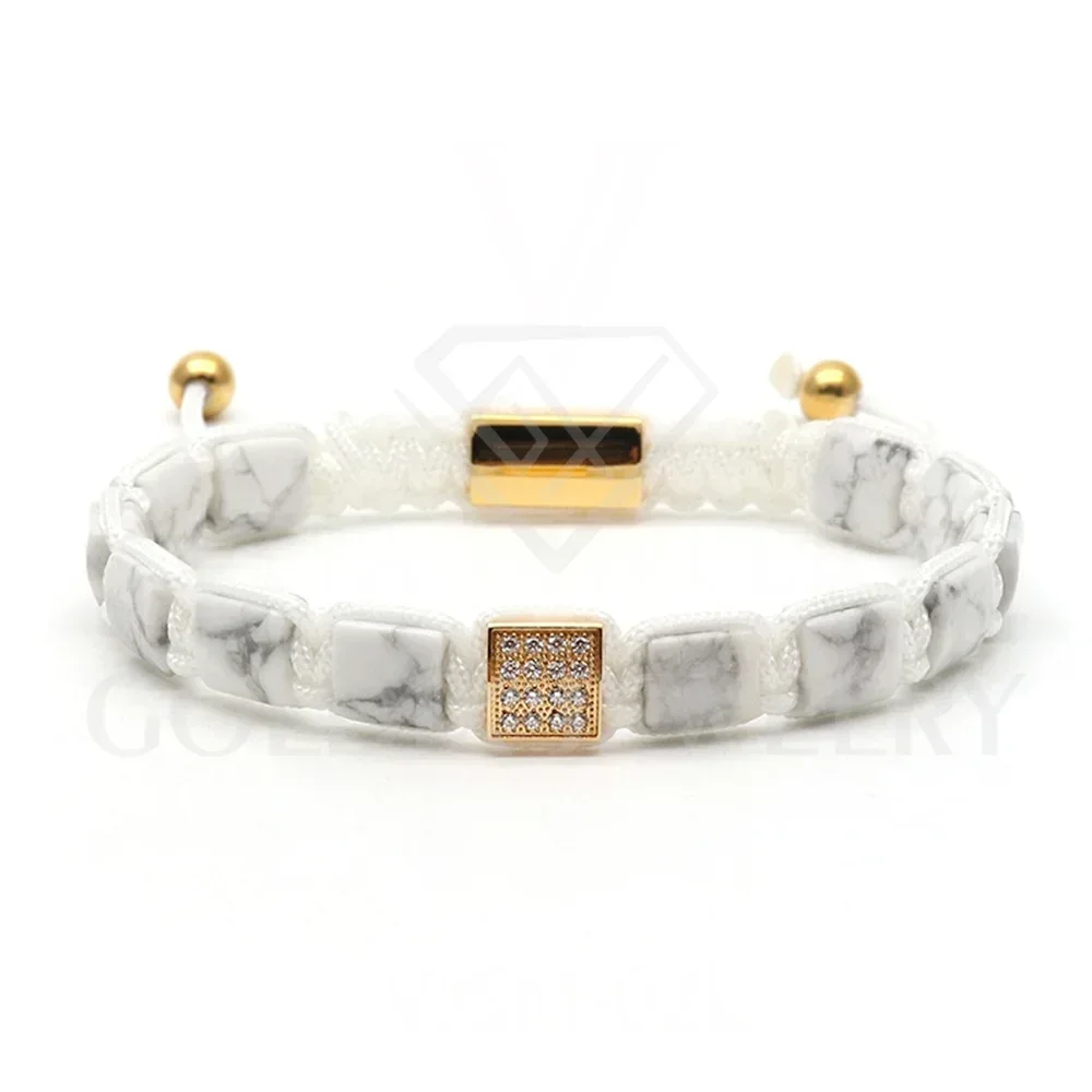 Bracelet Perles Agate 8mm Goldix - Œil de Tigre Lapis Malachite Onyx - Homme Cadeau - AgorAstrA