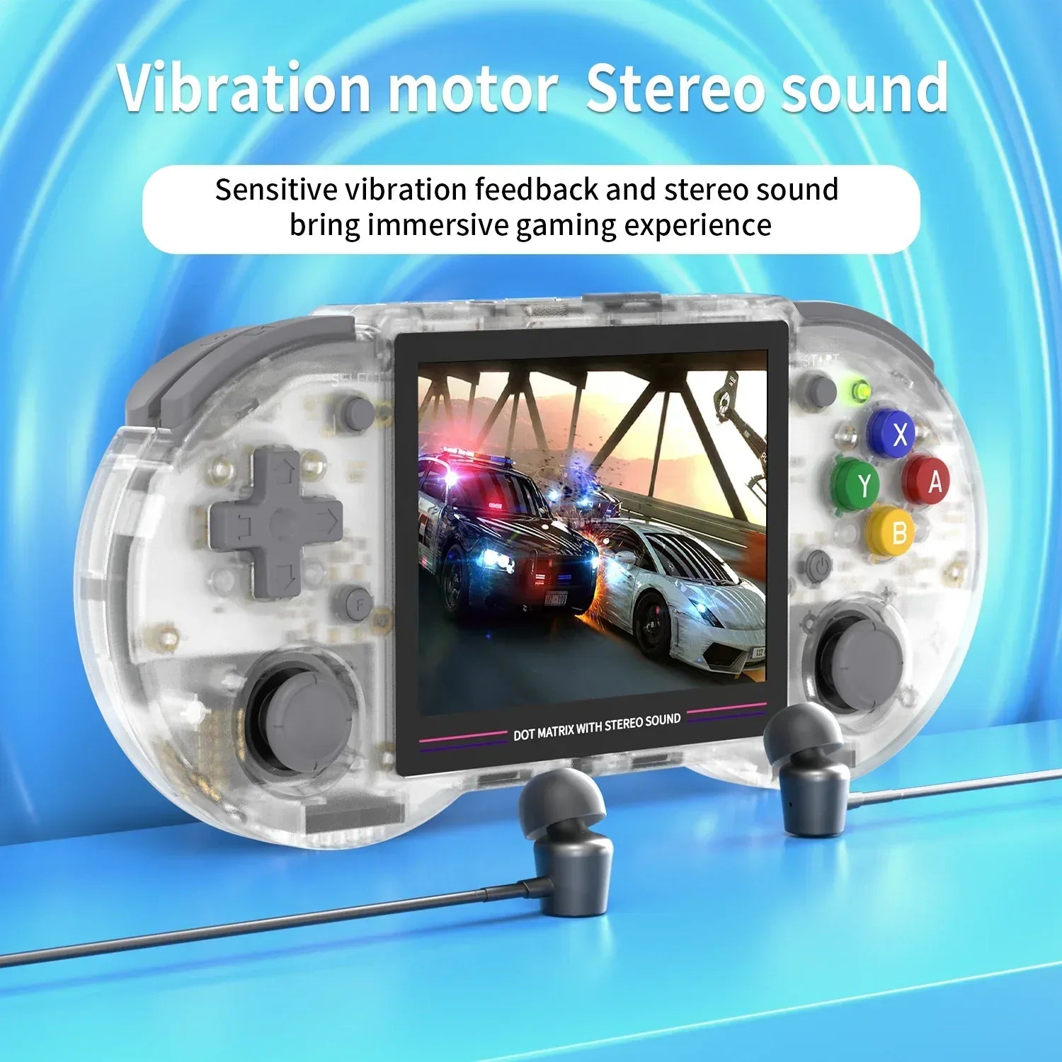 Console de jeux rétro portable RG353PS avec émulateurs et connexion Wi-Fi : un cadeau idéal pour les joueurs. - AgorAstrA