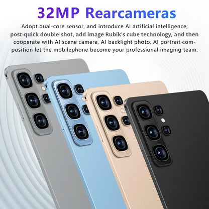 Tablette Android 15 S26Ultra 11 Pouces 24Go RAM 2To - Double SIM 4G/5G - AgorAstrA