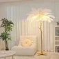 Lampadaire Nordique Branches Arbre LED Plumes Autruche Salon Déco - AgorAstrA