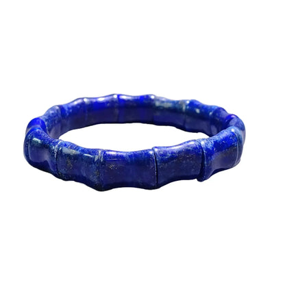 Bracelet Perles Lapis Lazuli Bleu - Design Personnalisé Kyanite - Bijou Mode Cadeau - AgorAstrA