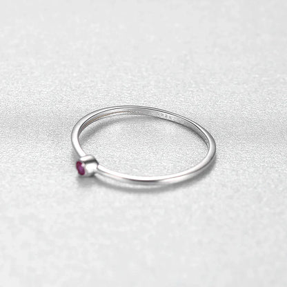 Bague Femme Pierres Précieuses Rubis Émeraude Rose - AgorAstrA
