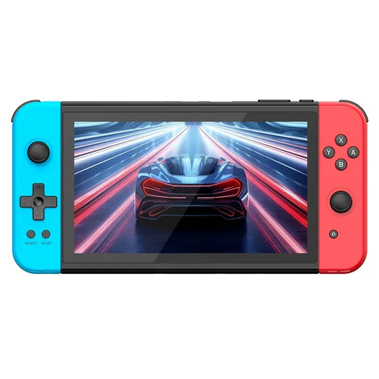 Console de jeux portable rétro X70 avec écran HD 7 pouces et sortie TV HD - Idée cadeau de Noël 2024 - AgorAstrA