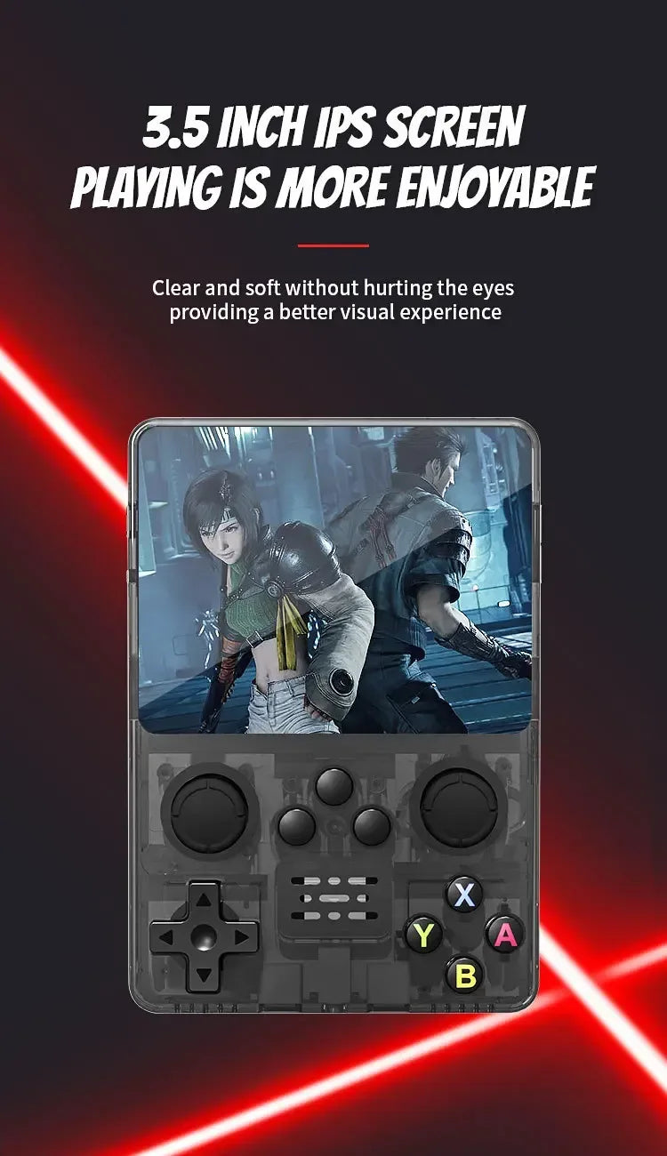 Console Portable Rétro Arkos R35S/R36S - Écran 3.5" 64GB/128GB Jeux Vidéo - AgorAstrA