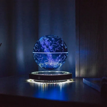 Veilleuse étoilée galaxie LED magnétique flottante 14 cm, 7 couleurs RGB, nouveauté 2022, cadeau d'anniversaire - AgorAstrA