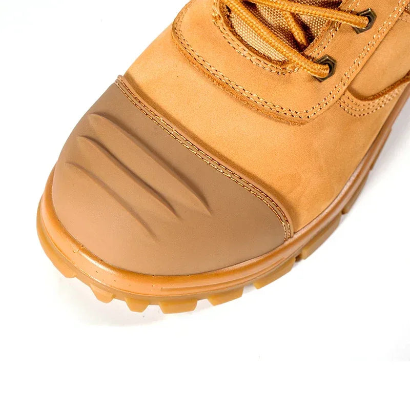 Bottes de sécurité australiennes , fermeture éclair latérale, anti-écrasement et anti-perforation, en TPU, pour l'assurance travail. - AgorAstrA