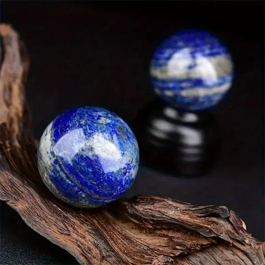 Sphère Lapis Lazuli Naturelle 4-7cm - Boule Cristal Haute Qualité - Décoration - AgorAstrA