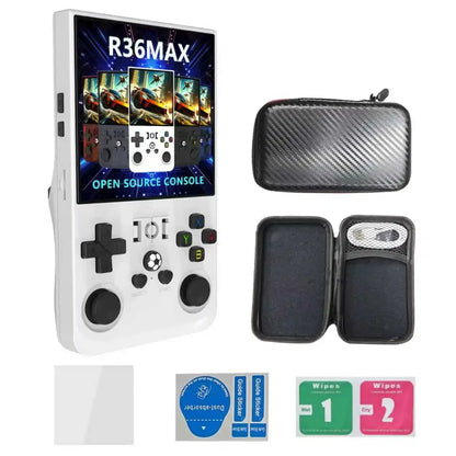 Console de jeu portable rétro R36 Max avec écran IPS, système Linux open source, plus de 15 000 jeux vidéo de poche (2026) - AgorAstrA