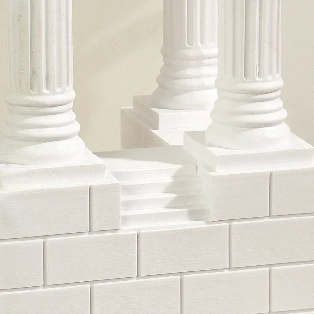 roman-column-pedestal-statue-greek-style-carved-figurine-for-garden-home-decor-wedding-ceremony-table-display - AgorAstrA