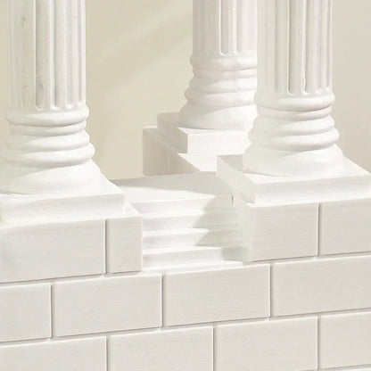 roman-column-pedestal-statue-greek-style-carved-figurine-for-garden-home-decor-wedding-ceremony-table-display - AgorAstrA