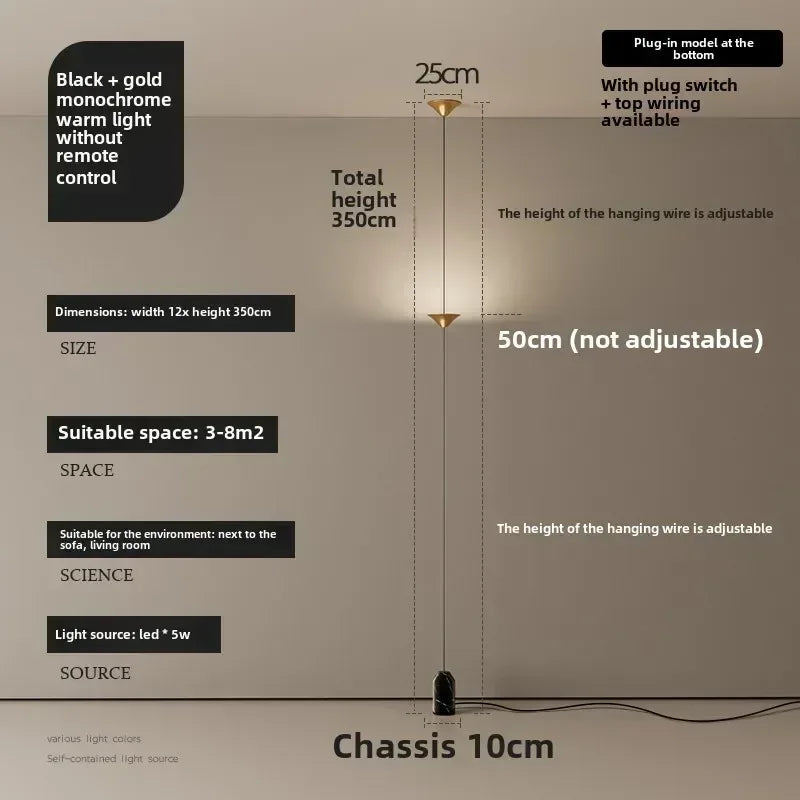 Applique Murale Verre Long Nordique - Luminaire Design Moderne - AgorAstrA