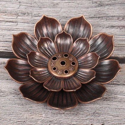 ceramic-white-lotus-incense-burner-home-decor-stick-holder-buddhist-aromatherapy-censer-use-in-office-teahouse - AgorAstrA